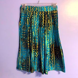 Handmade African Print Skirt